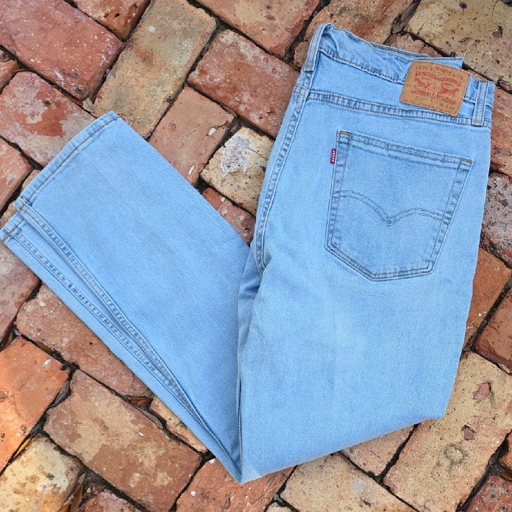 Levi's Classic Light Blue Straight Jeans 510 36x30